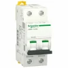 Brandneu ⌛ SCHNEIDER ELECTRIC Schalter Leitungsschutzschalter Schneider 2P 25A 10KA D-2 Module A9F85225 💯 7