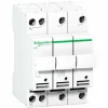 Brandneu 🔥 SCHNEIDER ELECTRIC Schneider-Sicherungshalter 3P+N 32A 10.3X38 3 Module A9N15658 ✨ 7
