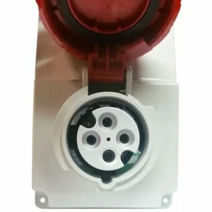 Schlussverkauf 👍 SCHNEIDER ELECTRIC Schneider Vertikale Verriegelte Steckdose 3X16A+E 400V IP65 82085 🥰 6