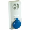 Angebote ✨ SCHNEIDER ELECTRIC Schneider Vertikale Verriegelte Steckdose 2X32A+E 220V IP65 82092 ❤️ 5