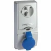 Budget 🌟 SCHNEIDER ELECTRIC Schneider Steckdose Mit Vertikaler Verriegelung 2X16A+E 230V IP44 82131 🔔 10