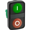 Auslauf ❤️ Schneider Electric DOPPELDRUCKT.,FL.,GN-RT I-0 (ZB5-AA7341) 🧨 7