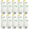 Blitzangebot 👏 SCHNEIDER ELECTRIC Schneider 1 Modul Leitungsschutzschalter Kit 10A 1P+N 4.5KA C R9P35610 👍 5