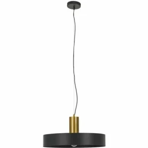 Bestpreis 🤩 SCHNEIDER ELECTRIC Hängeleuchte Deckenlampe Wohnzimmerleuchte Brooklyn – Eisen – Ca. D 50 Cm ✨ 10