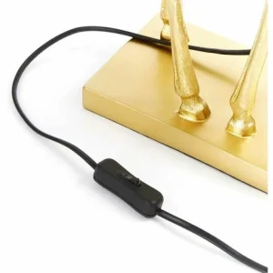 Rabatt ⭐ SCHNEIDER ELECTRIC Tischleuchte Giraffe Indoor-Lampe Dschungel-Look Beistelllampe Tischlampe 67 Cm 👍 9