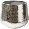 Billig 🧨 SCHNEIDER ELECTRIC Übertopf Pflanzenübertopf Blumentopf Sienna Gehämmert Aluminium ø39 Cm 😍 5