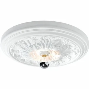 Bestpreis ⭐ SCHNEIDER ELECTRIC Deckenleuchte Stuck Deckenlampe Wohnzimmer Beleuchtung Flurleuchte Barock Stil 💯 8