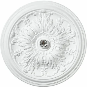 Bestpreis ⭐ SCHNEIDER ELECTRIC Deckenleuchte Stuck Deckenlampe Wohnzimmer Beleuchtung Flurleuchte Barock Stil 💯 10