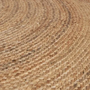 Schlussverkauf 🛒 SCHNEIDER ELECTRIC Teppich Tondo Geflochtener Jute-Teppich Rund Im Zeitlos – Handarbeit ø 150 Cm 😀 6