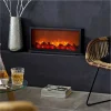 Bestpreis 🔥 SCHNEIDER ELECTRIC LED-Laterne Mit Kaminfeuereffekt Weihnachtsdekoration 57x10x25cm Täuschend Echt 😀 14