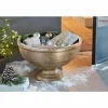 Coupon ⌛ SCHNEIDER ELECTRIC Übertopf Victory Dekoschale Weihnachten Gold Pflanzschale Blumentopf – Ca. H33cm 🎉 8