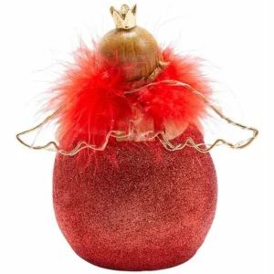 Neu 💯 SCHNEIDER ELECTRIC LED-Deko-Figur Molly Rouge Warmweiß Mit Roter Feder-Boa Beleuchtet – Ca. H15 Cm 🥰 9