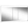 Billig 🧨 SCHNEIDER ELECTRIC Schneider ADVANCED Line Superior LED Lichtspiegelschrank, 3 Türen, Grau, 150x76x14.7cm, 180.150., Ausführung: CH-Norm/Korpus Grau – 180.150.01.04 🔥 5