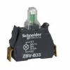 Neu ⭐ Leuchtblock Durchmesser 22 24V Weißer Stecker – SCHNEIDER ELECTRIC 🔔 7