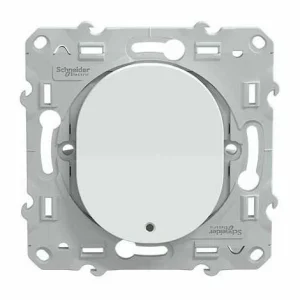 Billig 😍 SCHNEIDER ELECTRIC SCHNEIDER OVALIS ZWEI-WEGE-SCHALTER WEIßES LICHT – S320263 🤩 6