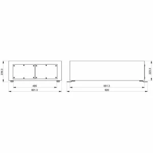 Am billigsten 🔔 SCHNEIDER ELECTRIC Schneider PrismaSeT G L600mm H850mm 15M LVS08304 🧨 6