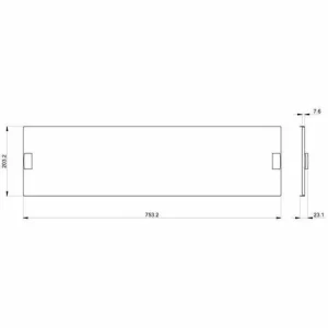 Bester Verkauf 🌟 SCHNEIDER ELECTRIC Schneider PrismaSeT G L850 4M LVS03854 Massive Frontplatte 🌟 6